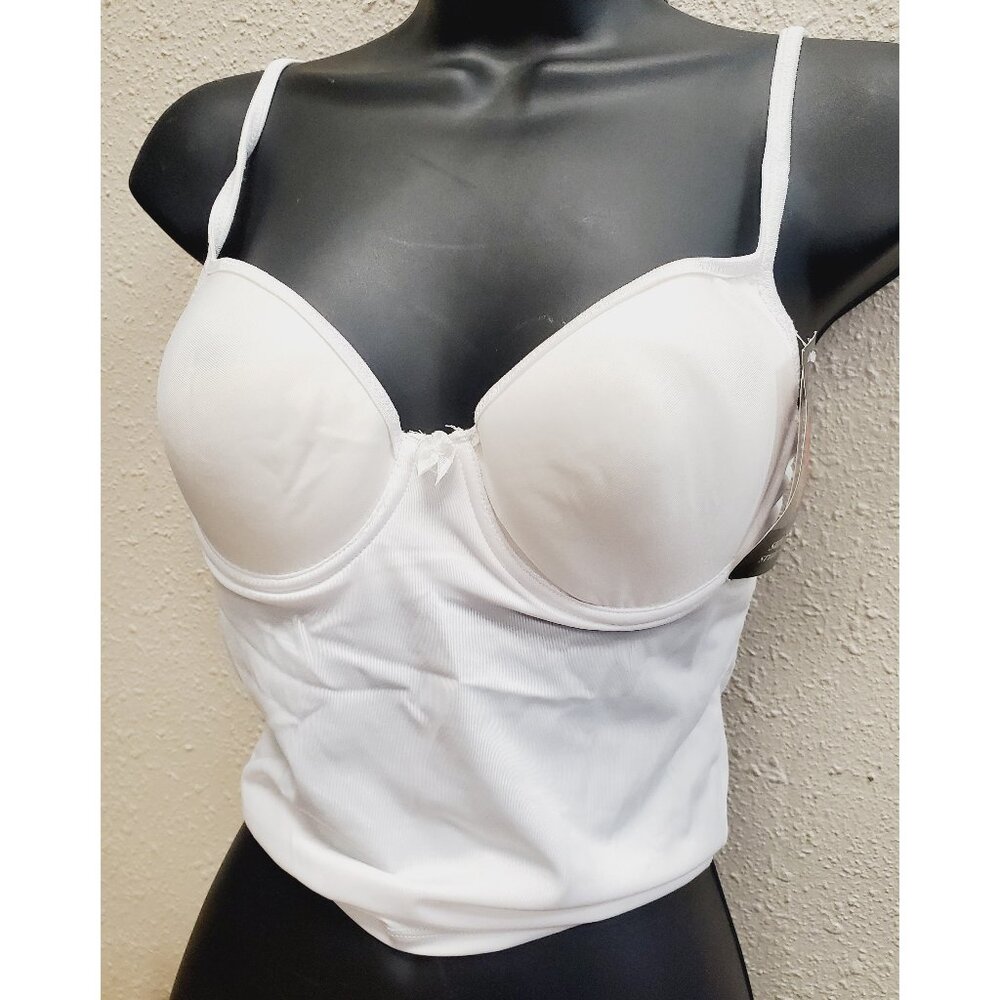 LiLy Underwire Cami Camisole Top Style 5226 - White NWT